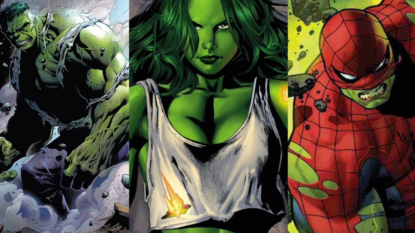 10 Marvel Character With Most Variants - Hulk 