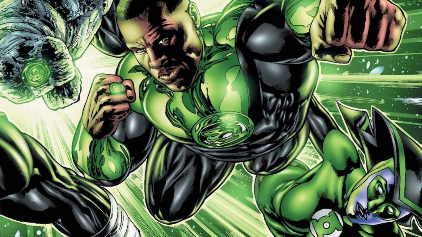 Top 10 Superheroes With Names Beginning With J - John Stewart (Green Lantern)