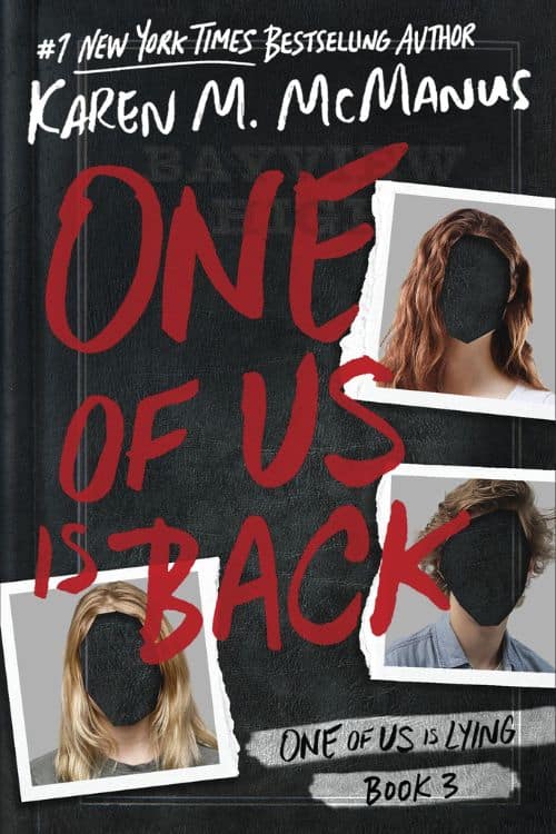 10 Most Anticipated Mystery Novels of July 2023 - "One of Us Is Back" by Karen M. McManus