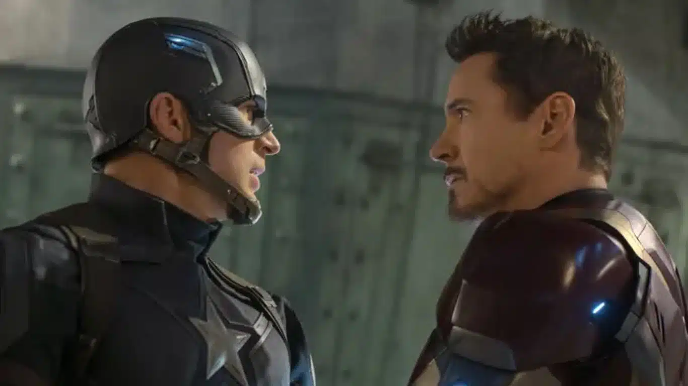 Captain America vs. Iron Man ("Captain America: Civil War", 2016)