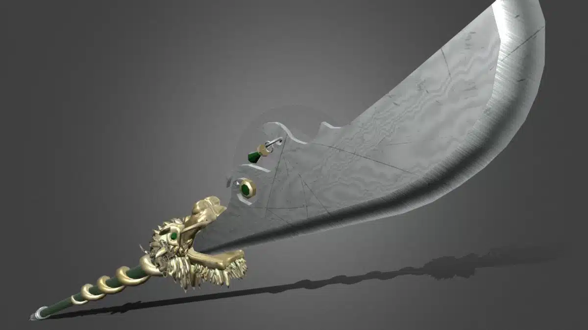 Top 10 Most Powerful Weapons in Chinese Mythology - The Green Dragon Crescent Blade