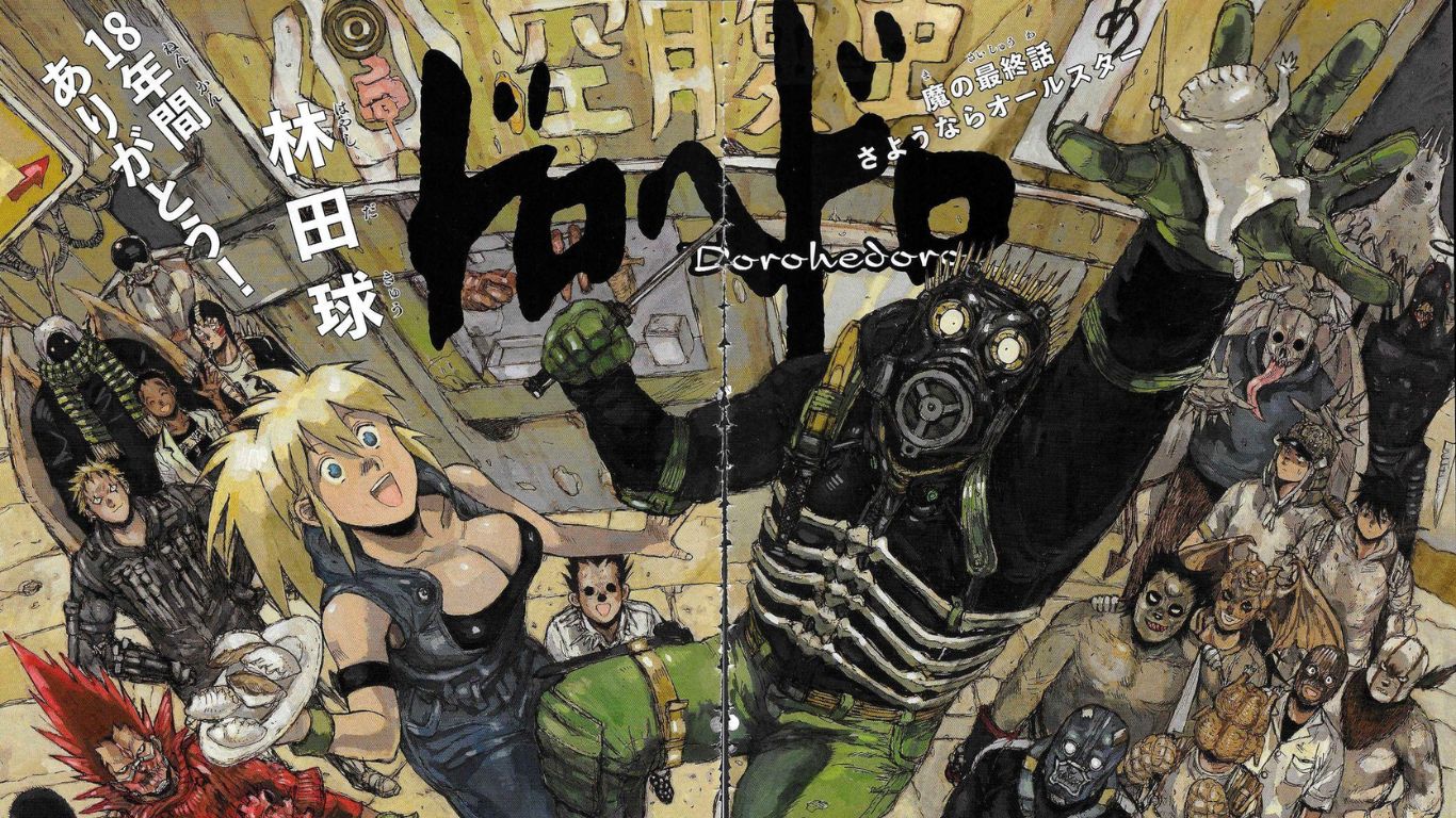 Top 10 Dystopian Manga of All Time - Dorohedoro 