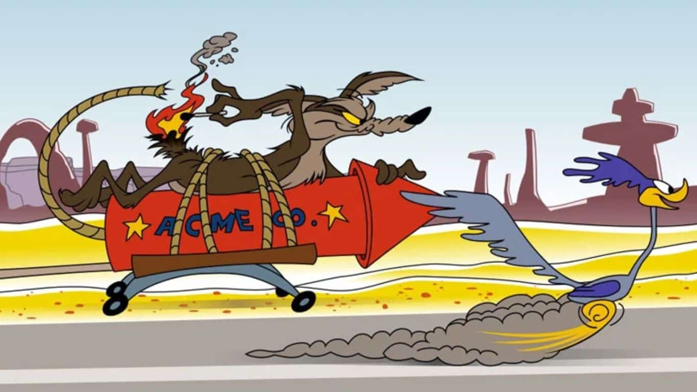 Top 10 Cartoons Based on Tease, Run and Chase Theme - Road Runner and Wile E. Coyote