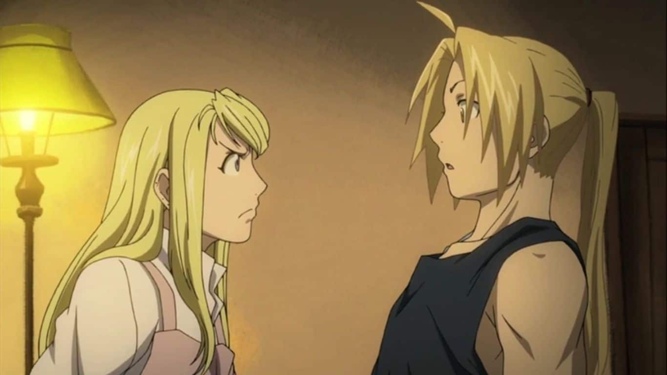 Top 10 Most Romantic Couples in Anime History - Edward & Winry 