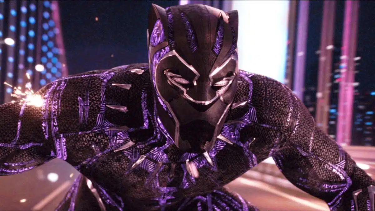 Best Costume Upgrades in the Marvel Cinematic Universe - Black Panther - Vibranium Suit (Black Panther)