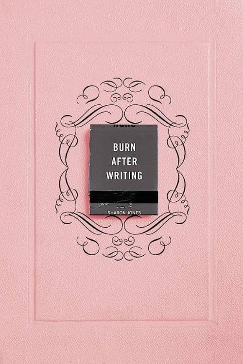 10 Most-Sold Self-Help Books On Amazon So Far - "Burn After Writing (Pink)" by Sharon Jones