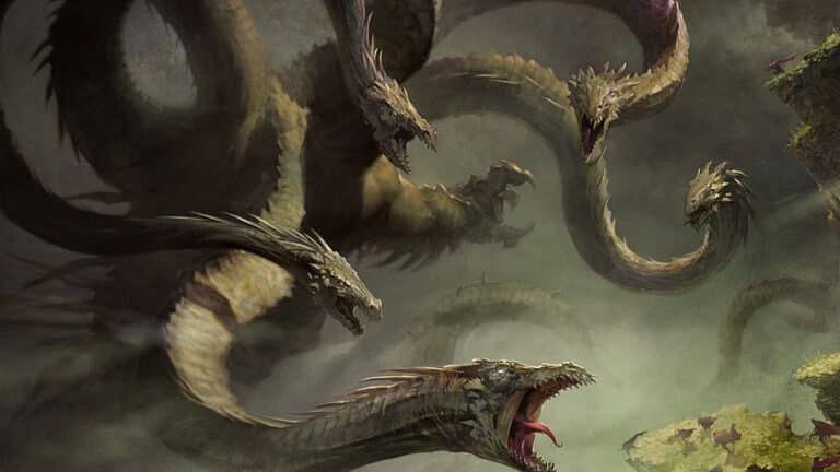 Lernaean Hydra: la serpiente de nueve cabezas de la mitología griega
