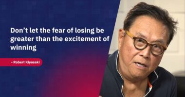 Don’t let the fear of losing be greater than the excitement of winning - Robert Kiyosaki