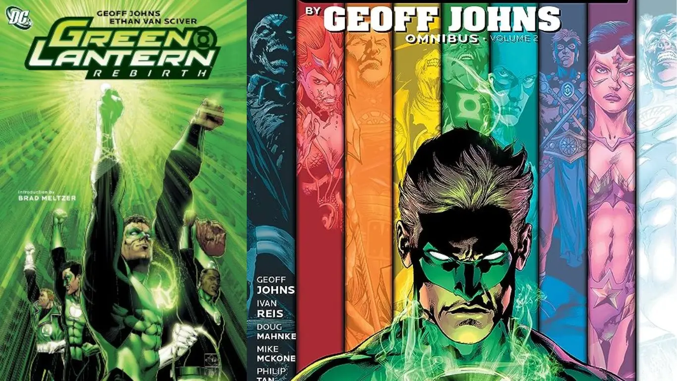 Discover 10 DC Comics Perfect for Anime Lovers - "Green Lantern: Rebirth" by Geoff Johns