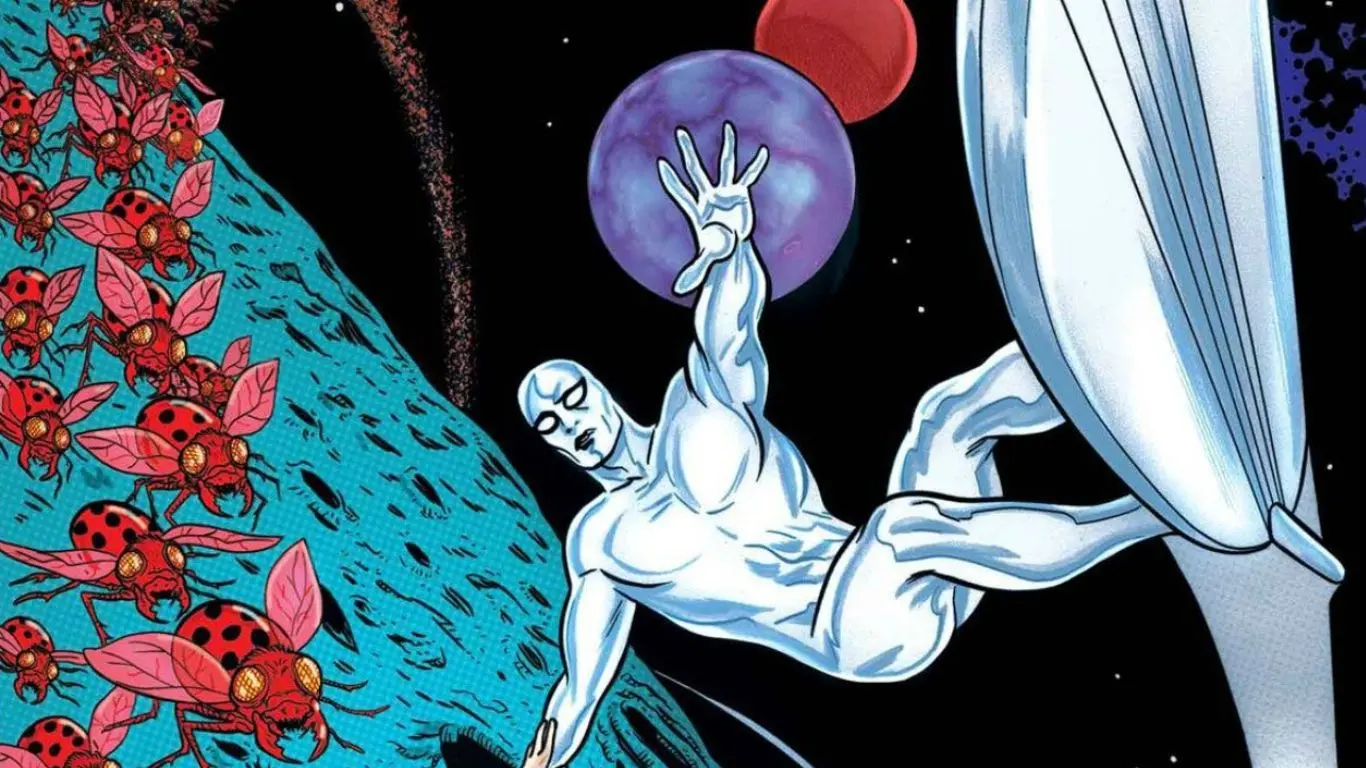 Top 10 Superheroes With White Dress - Silver Surfer (Marvel Comics)