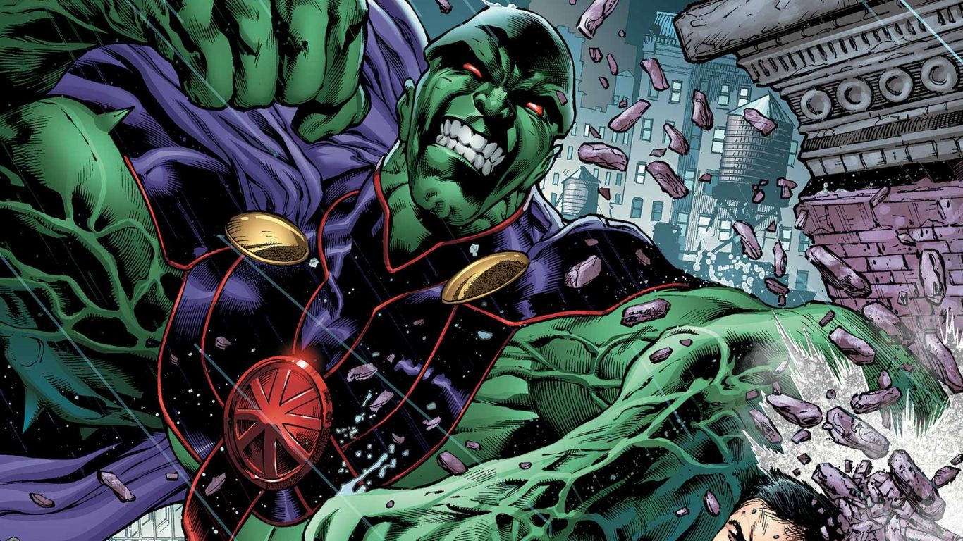 DC Characters Whose Bodies Transform When They Unleash Their Powers - Martian Manhunter (J'onn J'onzz)