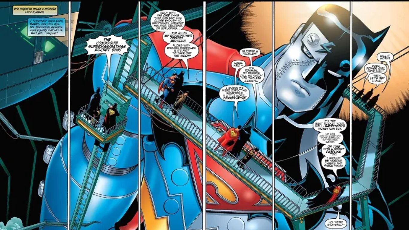 Best Robotic Versions of DC Superheroes - Composite Superman/Batman Robot