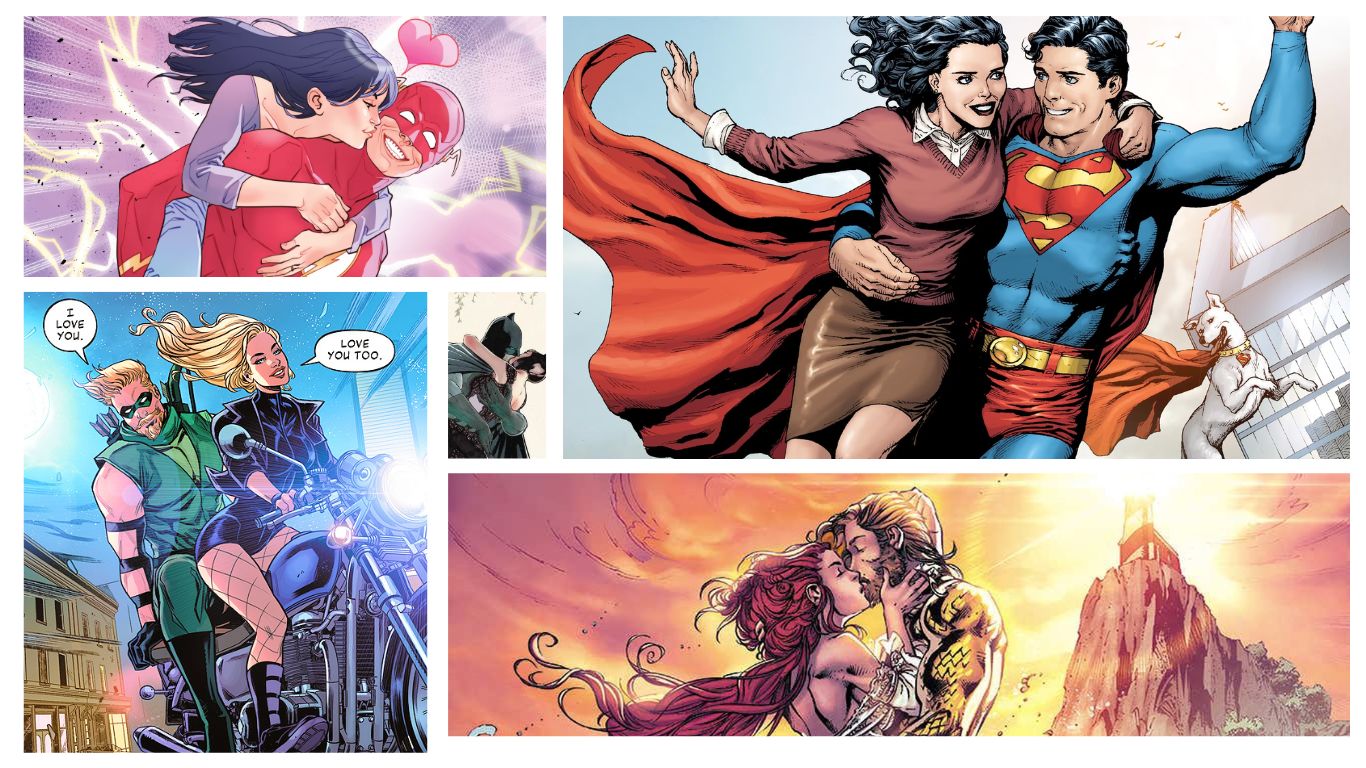 Most Romantic Couples in DC Comics - Ranking Top 10