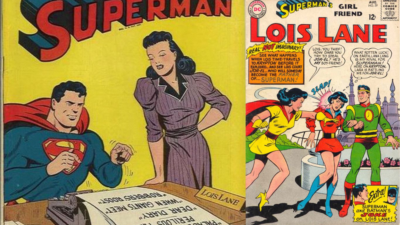 10 Golden Age Characters From DC Comics Better Than Their Silver Age Successors - Lois Lane (Golden Age) vs. Lois Lane (Silver Age)