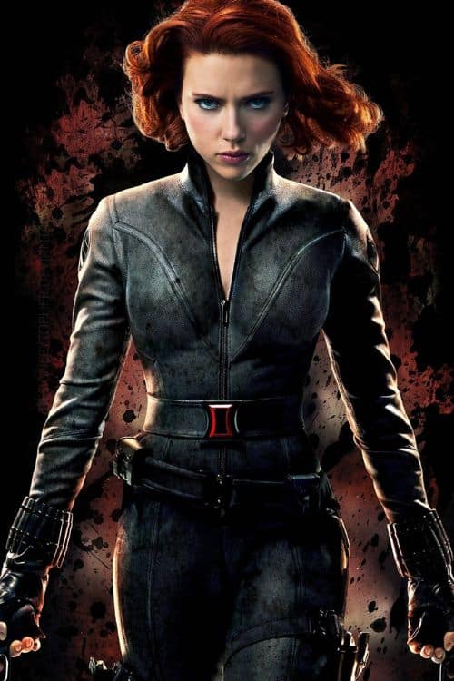 5 Richest Female Stars in Marvel Movies - Scarlett Johansson (Black Widow)