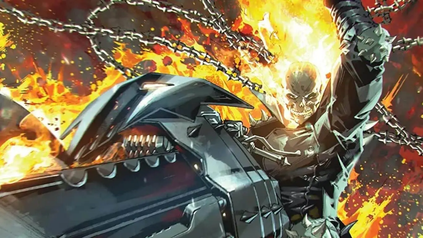 Top 10 Superheroes With Fire Power - Ghost Rider (Marvel)