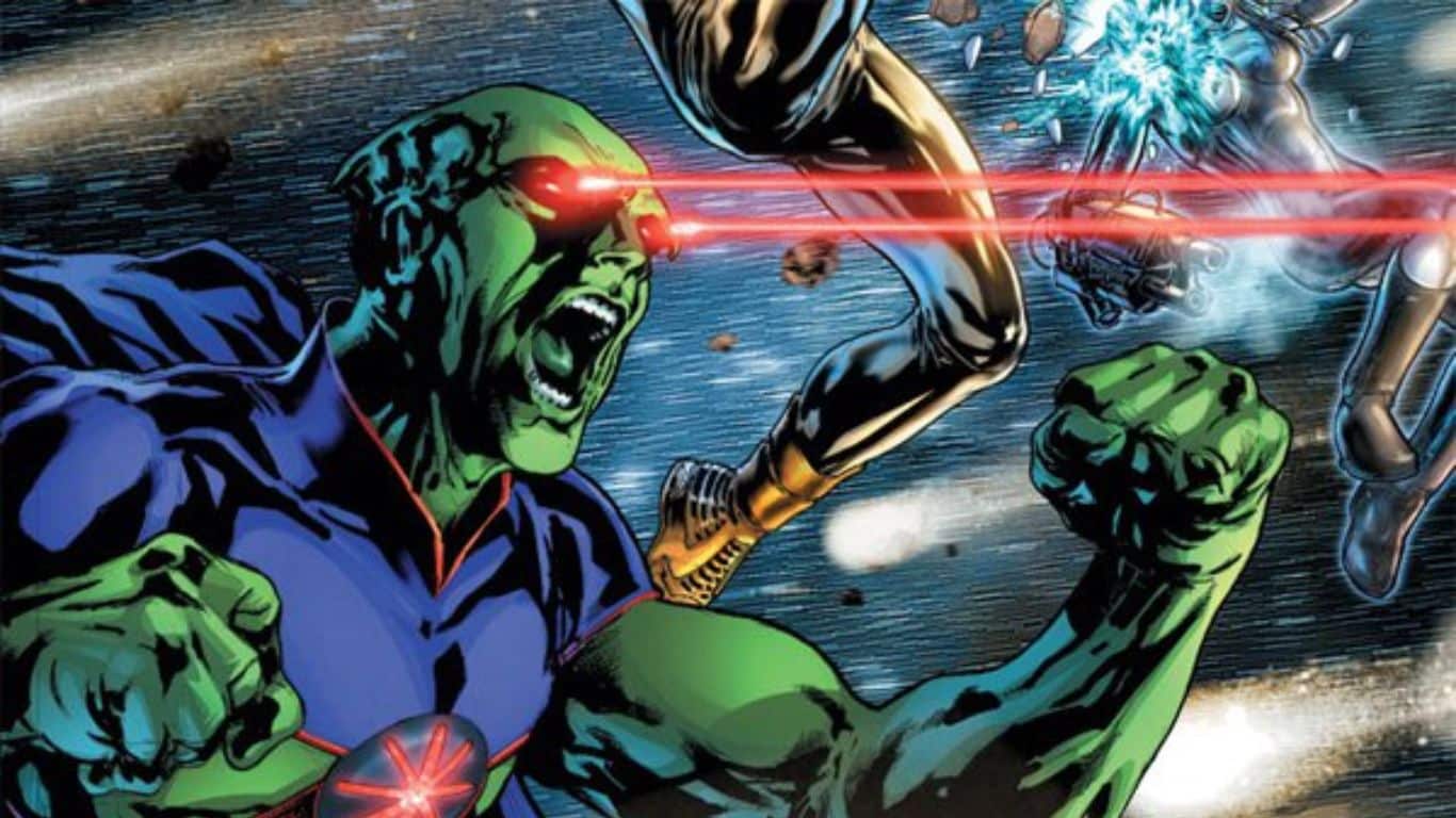 Top 10 Superheroes with Heat Vision In Comics - Martian Manhunter 