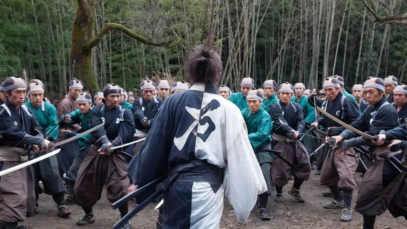 Top 10 Live Action Adaptations of Anime - "Blade of the Immortal" (2017)