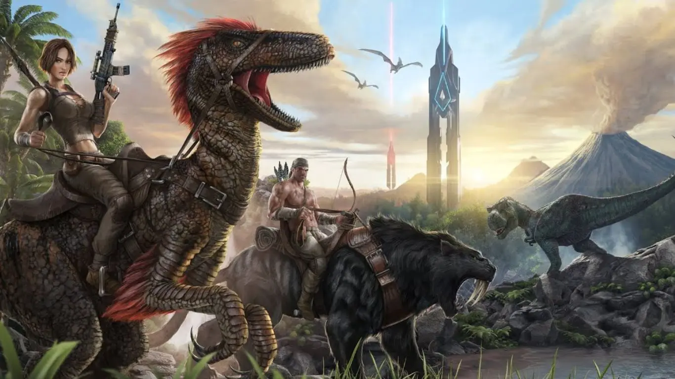 Top 10 Survival Games of All Time - ARK: Survival Evolved