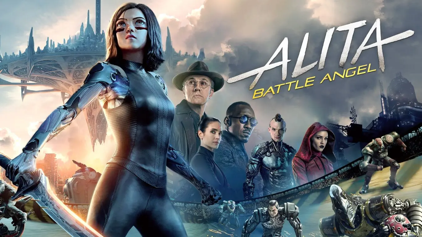 Top 10 Live Action Adaptations of Anime - "Alita: Battle Angel" (2019)