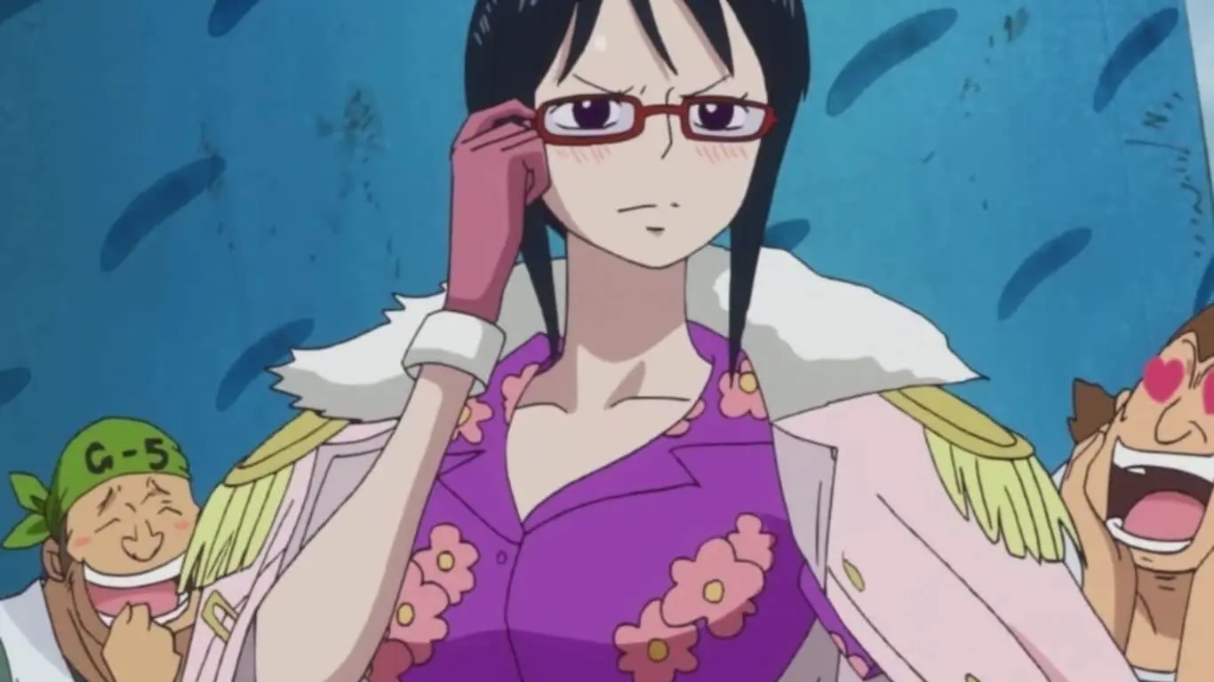 Ranking the Most Powerful Female Marines in One Piece - Tashigi (Captain)