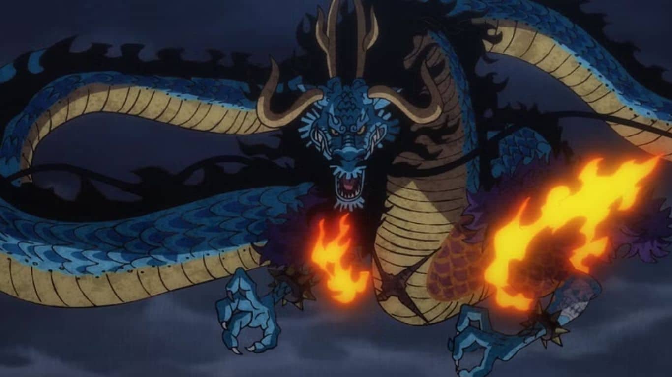 Top 10 Most Powerful Devil Fruits in 'One Piece' and Their Users - Fish-Fish Fruit, Model: Azure Dragon (Kaido)