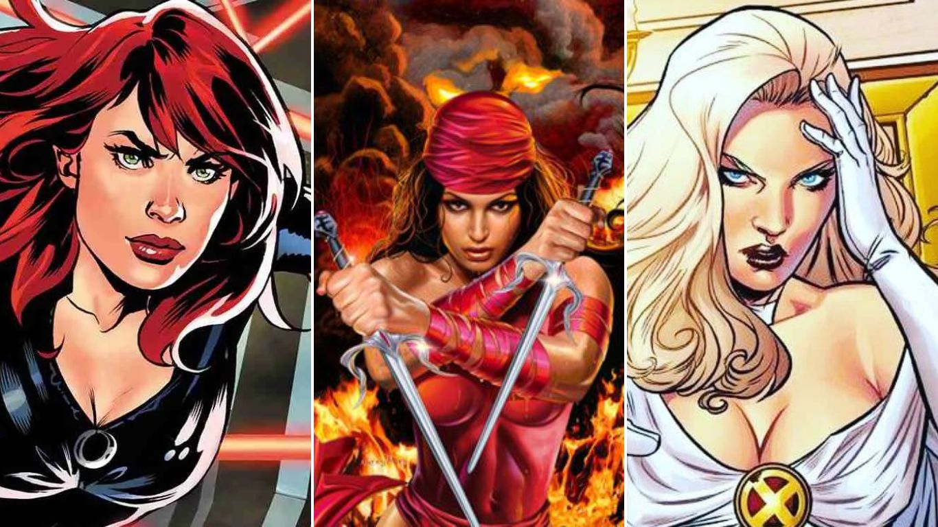 Top 10 Sexiest Female Characters in Marvel Comics