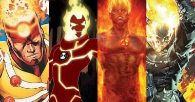 Top 10 Superheroes With Fire Power