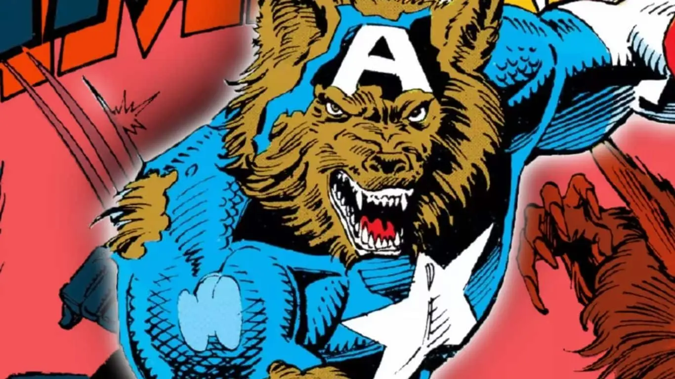 When Marvel Superheroes Turned Into Animals - Captain America (Cap-Wolf)