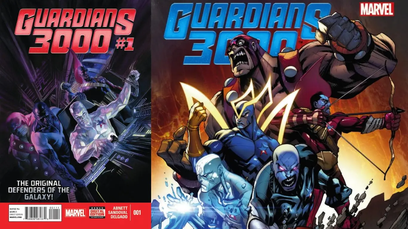 Top 10 Marvel Comics Set in a Distant Future - "Guardians 3000"