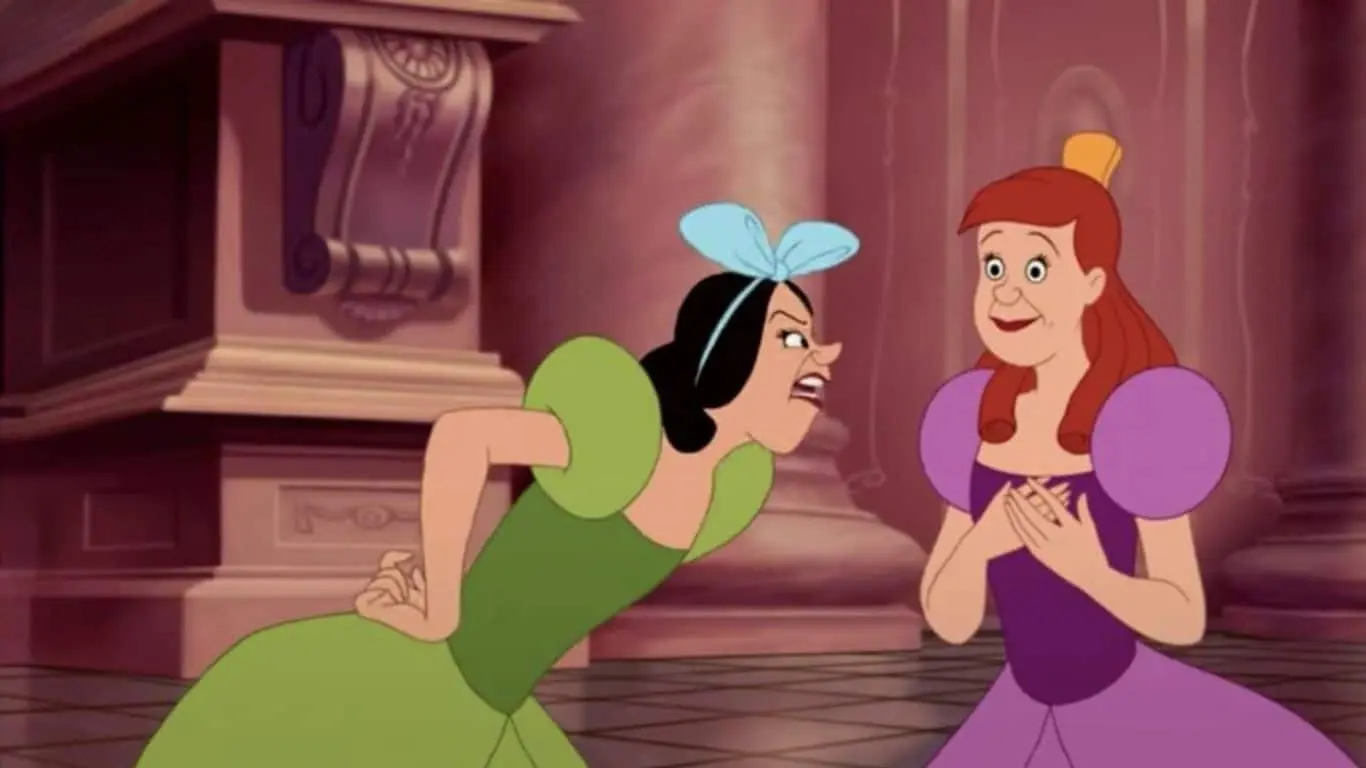 10 Most Iconic Female Villains in Disney Movies - Drizella and Anastasia Tremaine