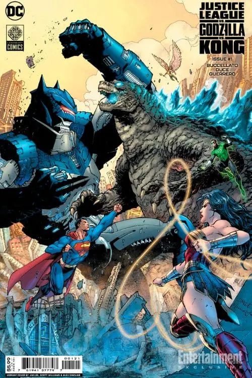 10 Most Anticipated Comics and Graphic Novels of October 2023 - Justice League vs. Godzilla vs. Kong (17th October)