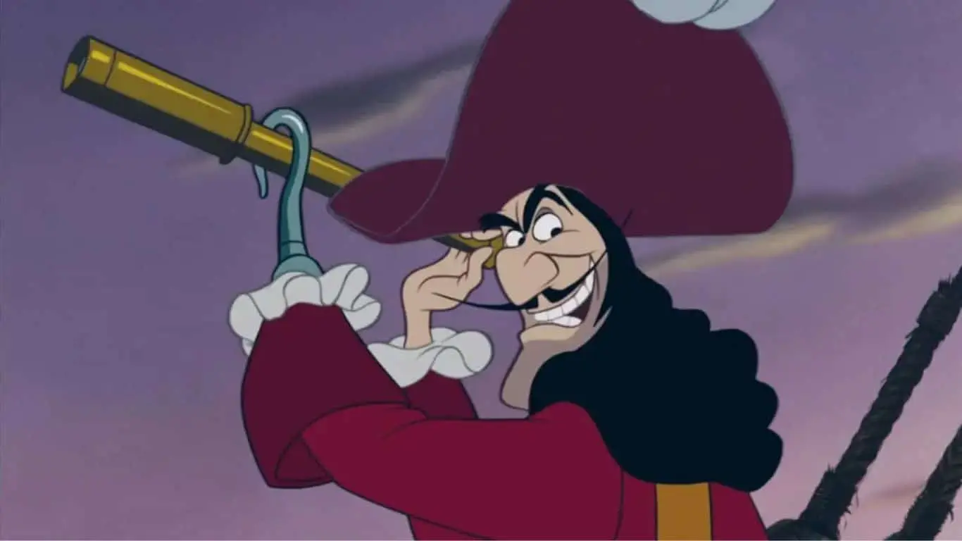 Top 10 Disney Characters whose names start with C - Captain Hook