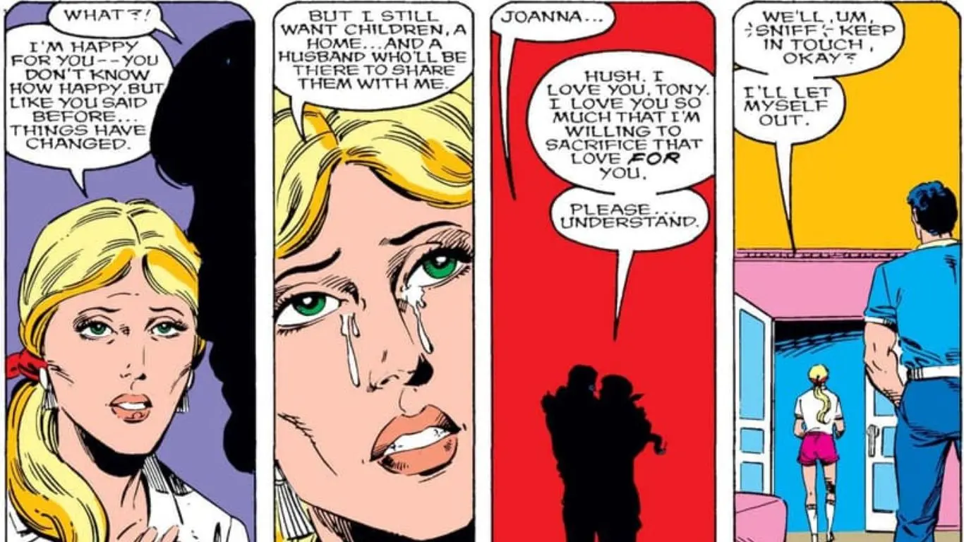 Every Love Interest Of Iron Man in Marvel Comics (Worst to Best) - Joanna Nivena