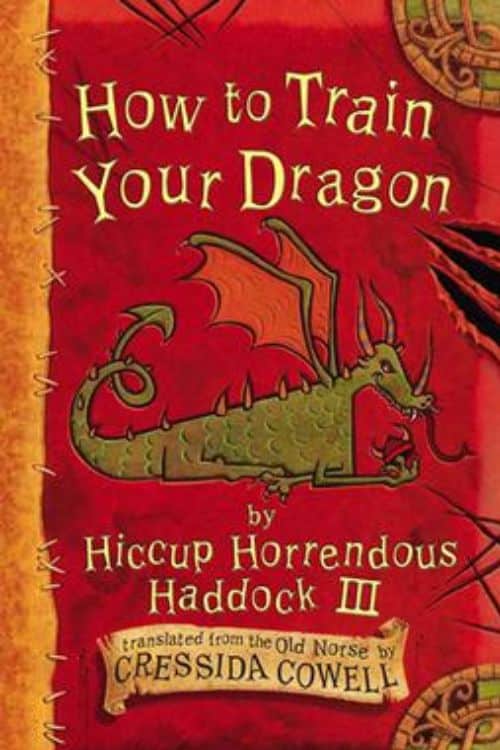 10 libros famosos para niños de 10 años: "Cómo entrenar a tu dragón" de Cressida Cowell
