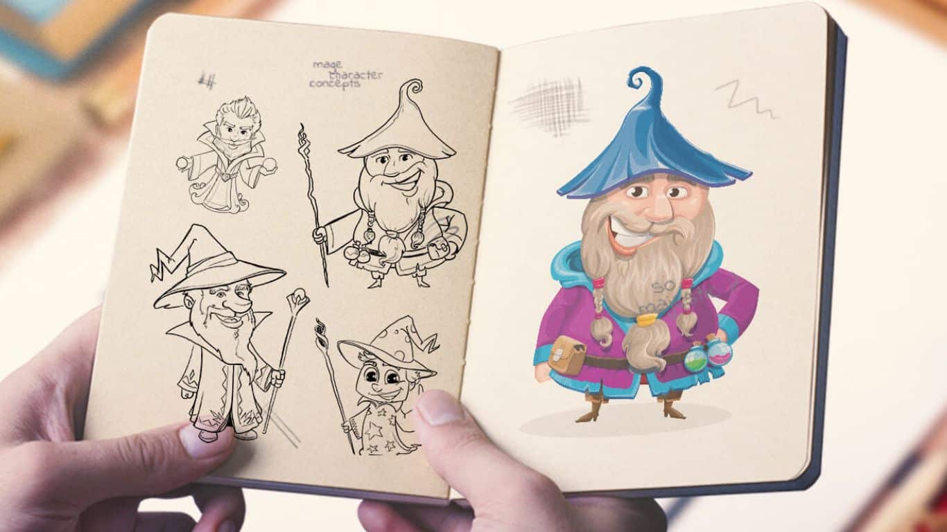 Animated Cartoon Character: Journey From Sketch to Screen