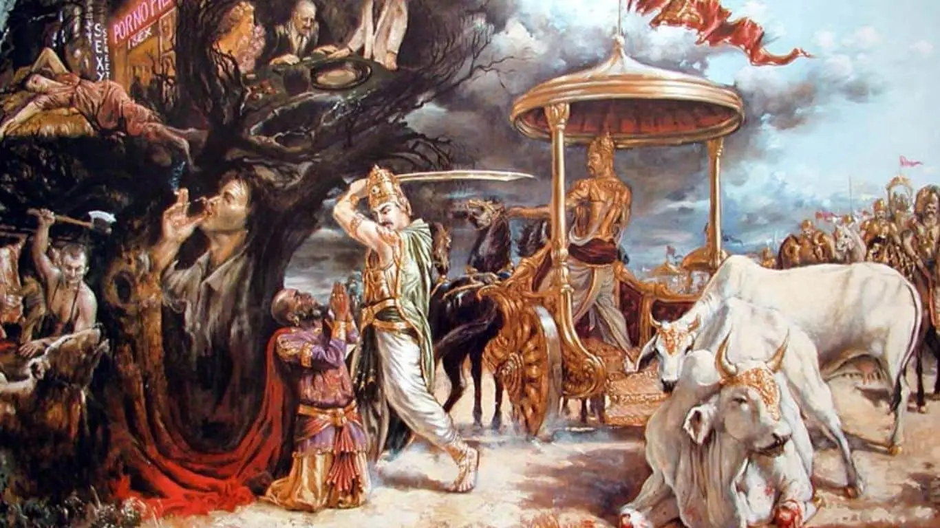 Satya Yuga: The Golden Age of Truth in Hindu Mythology - From Satya Yuga to Kali Yuga: The Moral Descent