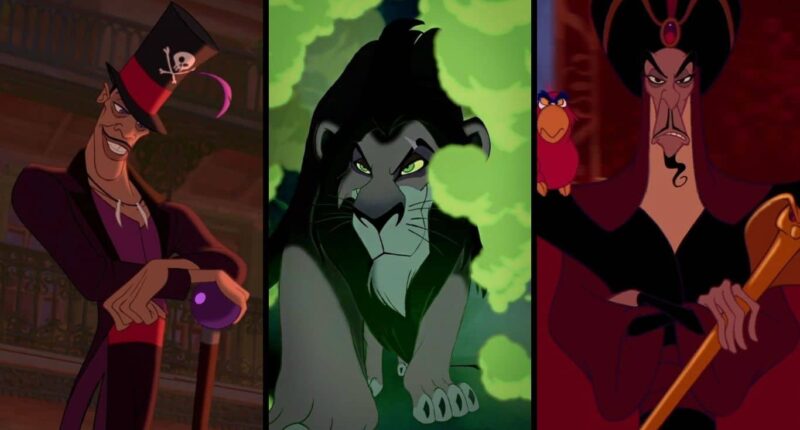 10 Most Iconic Male Villains in Disney Movies