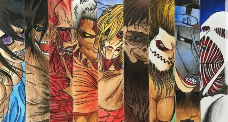 Ranking All Titans from Attack on Titan by Power