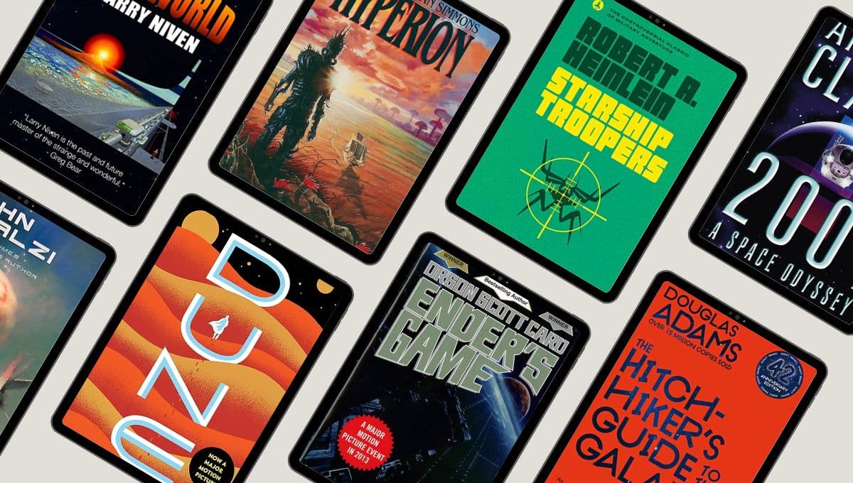 10 Best Space Adventure Books of all time