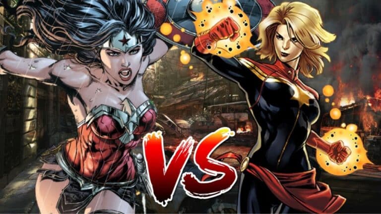 Wonder Woman vs. Captain Marvel