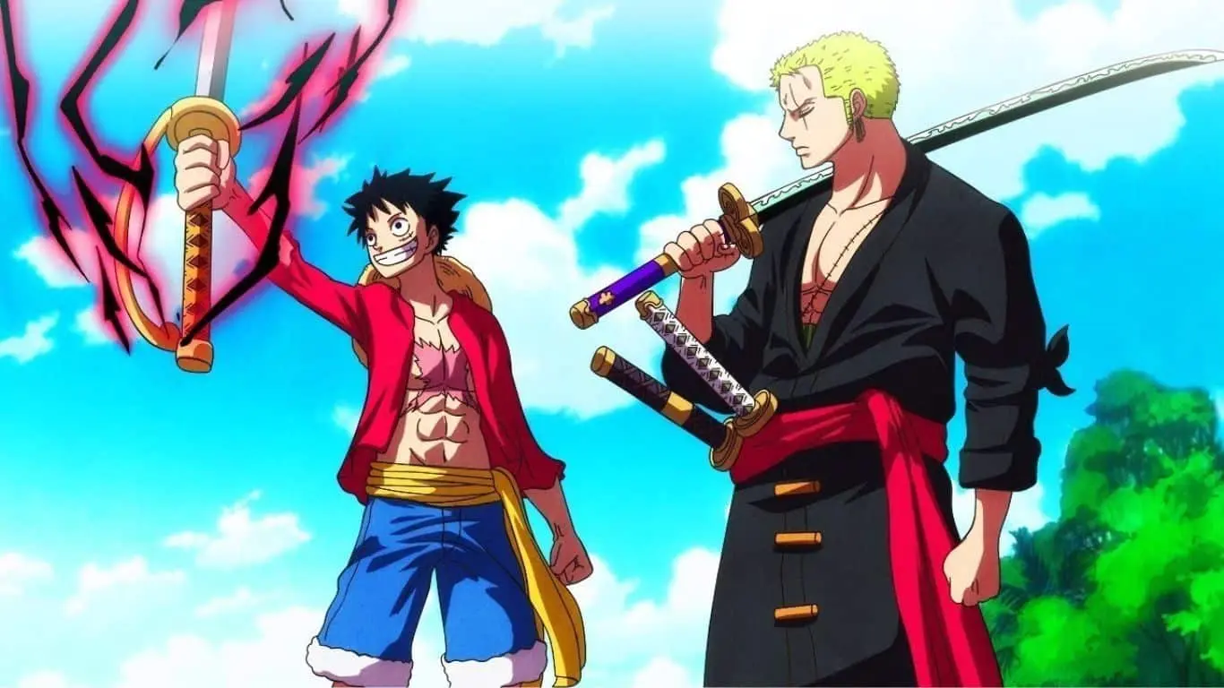 15 Most Popular Anime Characters Of All Time - Monkey D. Luffy and Roronoa Zoro 