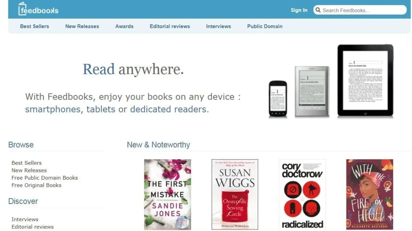 Open library alternatives: 10 Websites Similar to open library for Free Ebook Download - Feedbooks