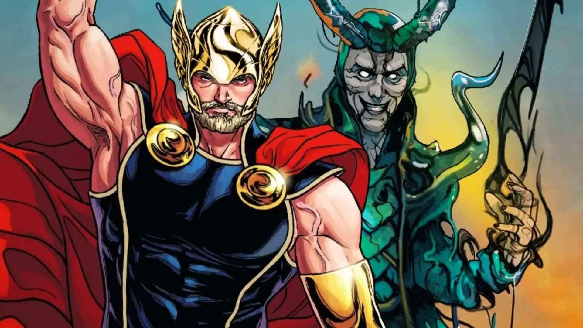 10 Superhero Duos Who Have Faced Off Against Each Other in Comics - Thor vs. Loki (Marvel Comics)