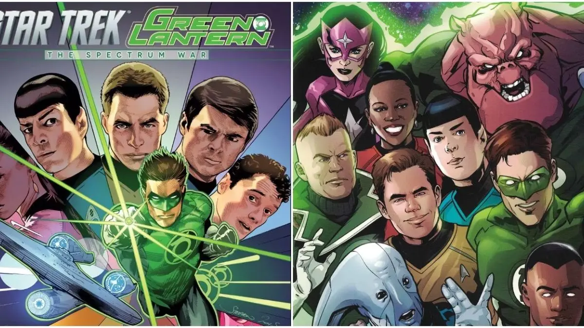 10 Most Unexpected Duos in Superhero Comics - Green Lantern and Star Trek