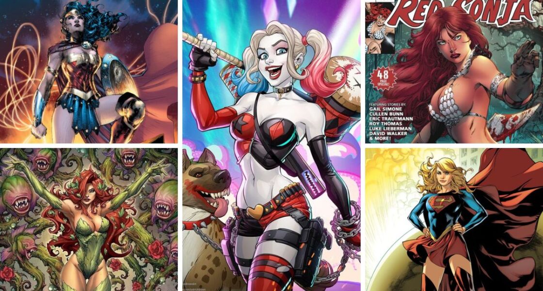 Rexist Female Top 10 Sexiest Female Characters in Comics - GoBookMart