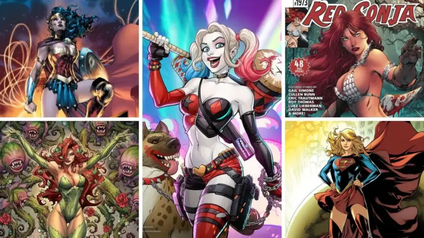 Top 10 Sexiest Female Characters in Comics