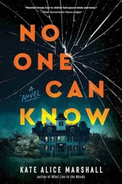 10 Most Anticipated Horror Novels of January 2024 - No One Can Know by Kate Alice Marshall