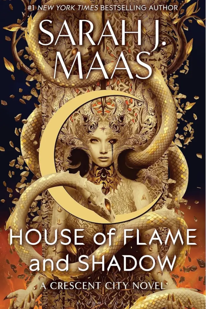 10 Most Anticipated Books of the year 2024 - House of Flame and Shadow by Sarah J. Maas (January)