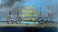 Major Historical Events on December 14 - Today in History